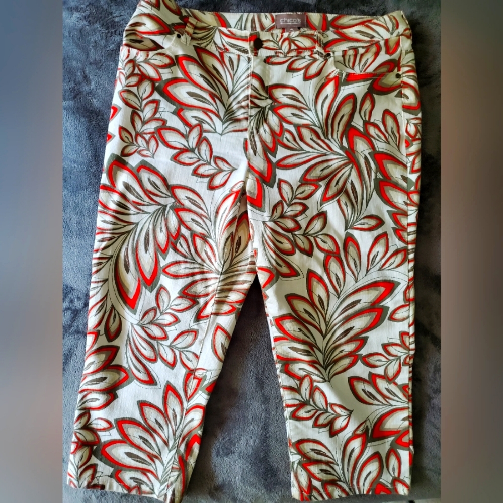 Funky Floral Plus Size pants